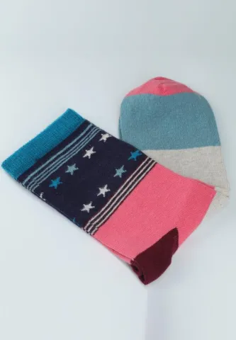 Șosete Dama din Bumbac Organic, Model Stea