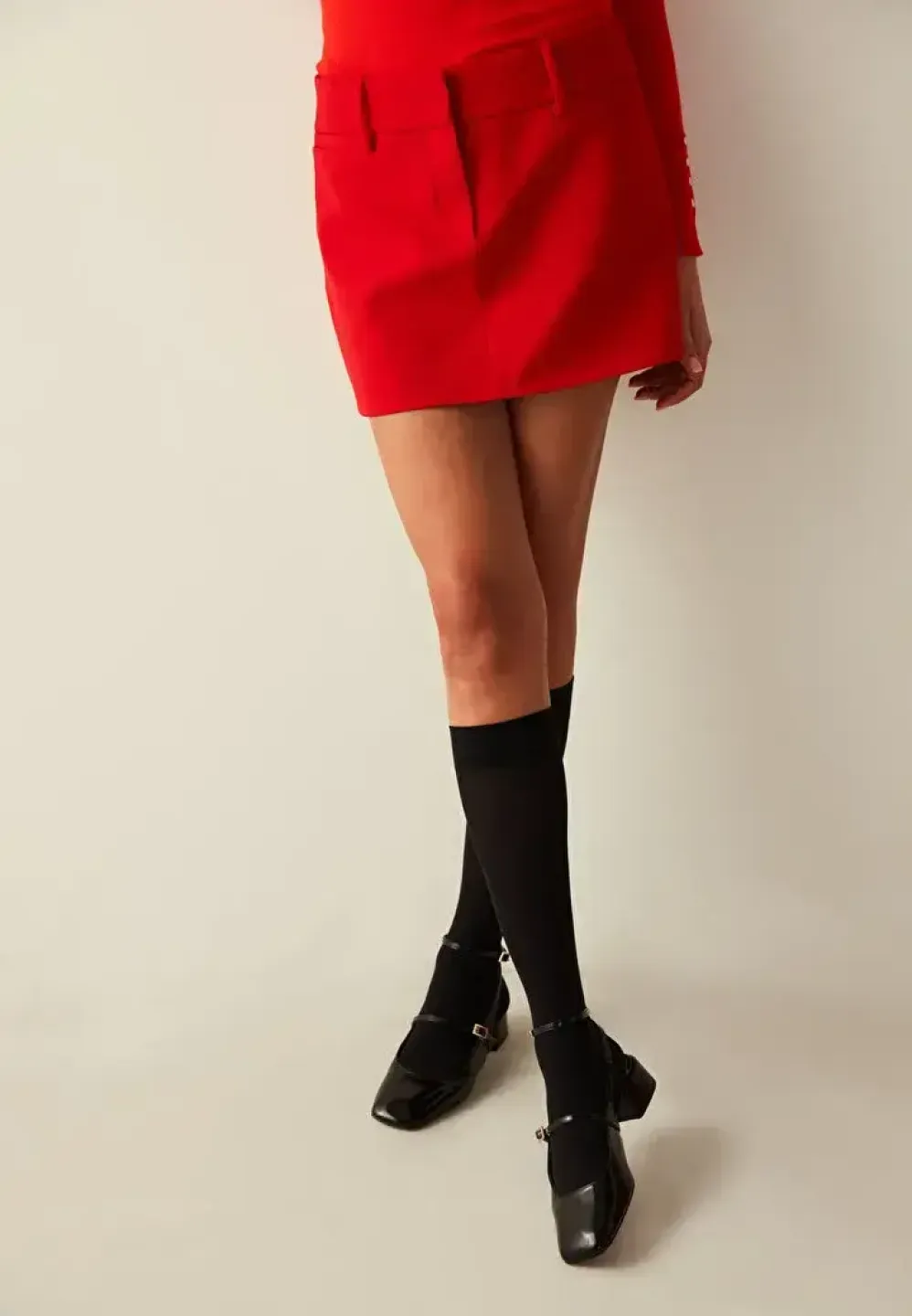 Șosete Penti Micro 40 DEN Sub Genunchi – Negru, Semi-Opace și Mate - 1