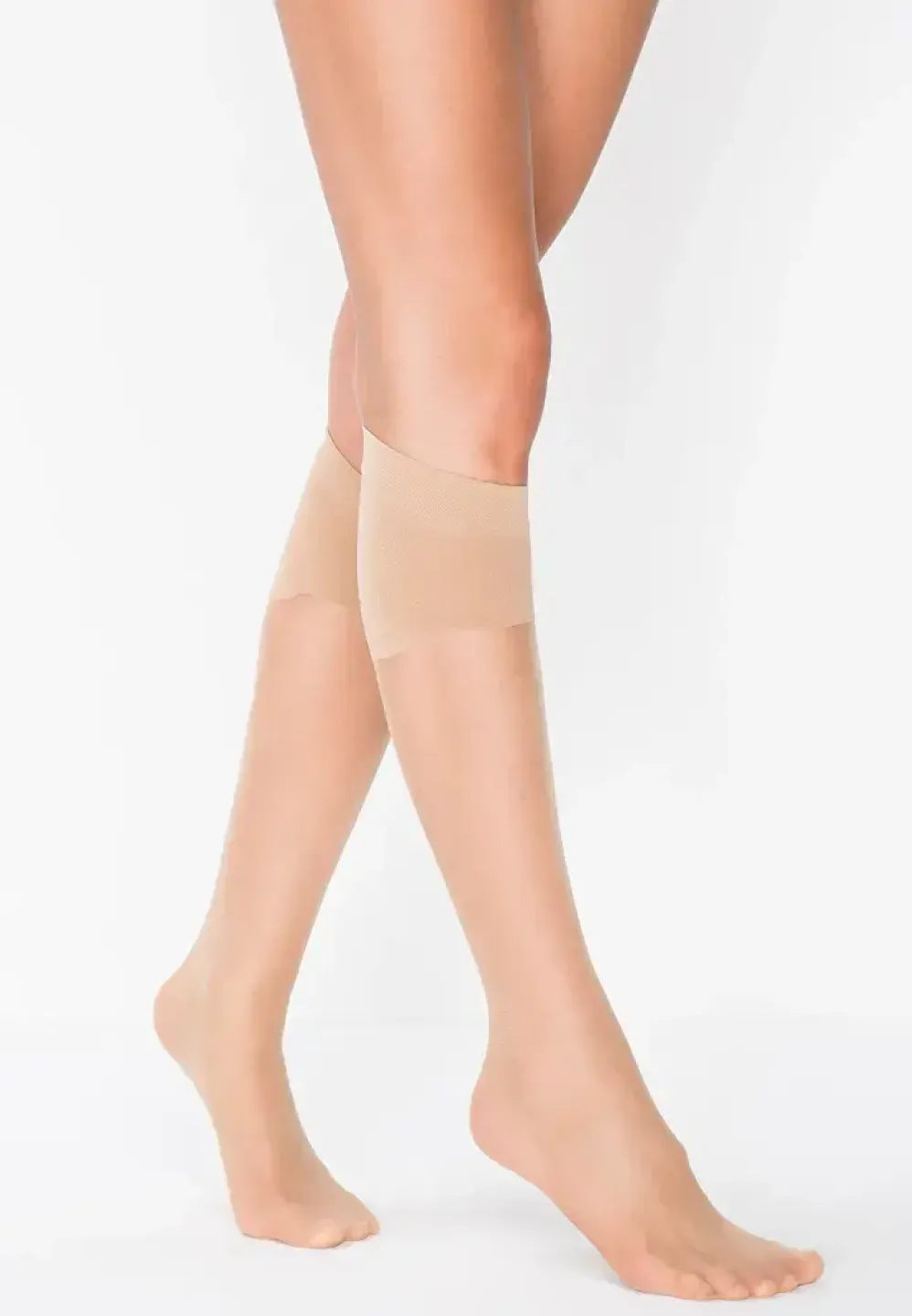 Sosete Penti Gun Boyu Dinlen 20 DEN, Bej - 1