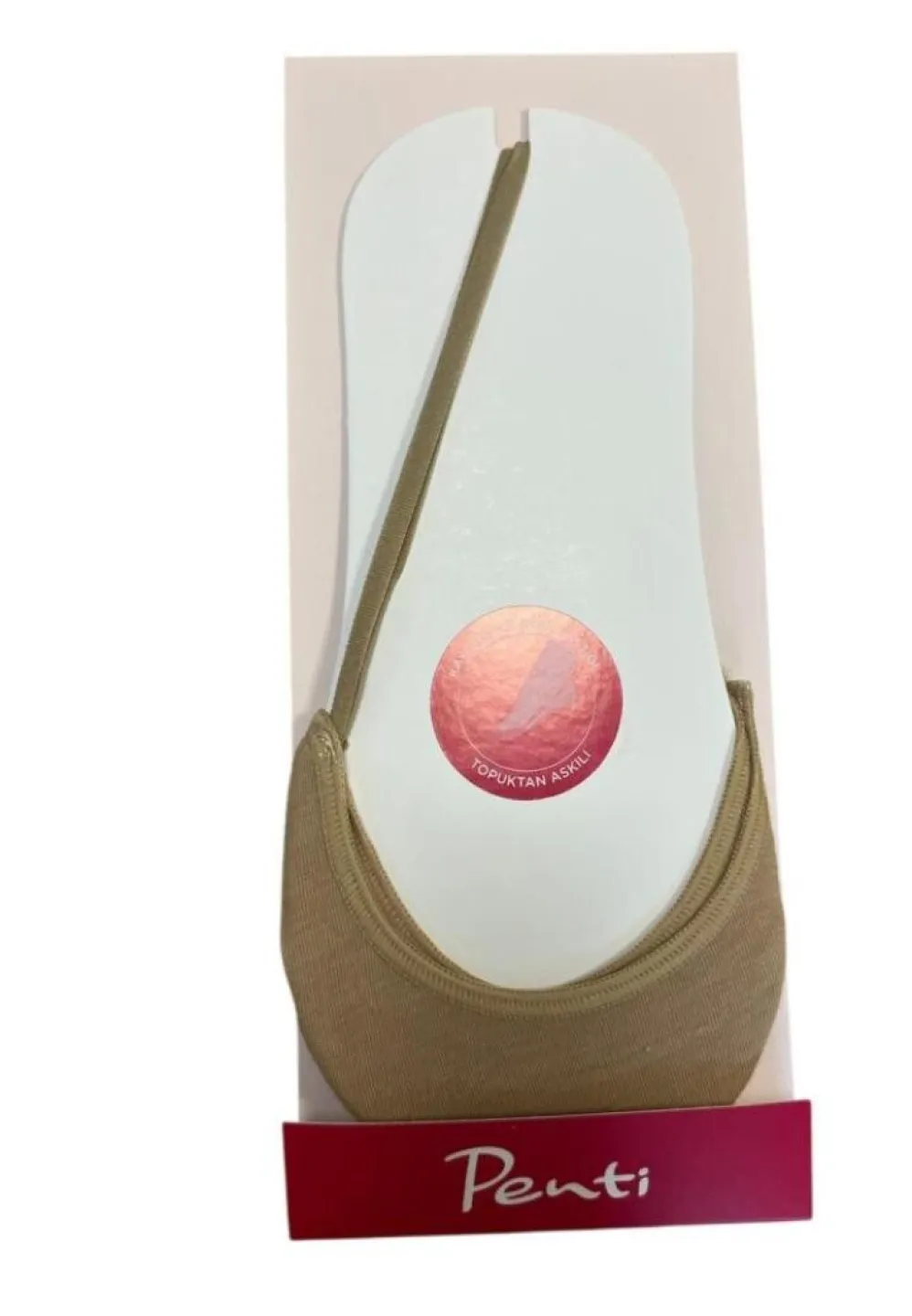 Tălpici Antiderapanți Penti „Parmak Ucu”, Bej - 1