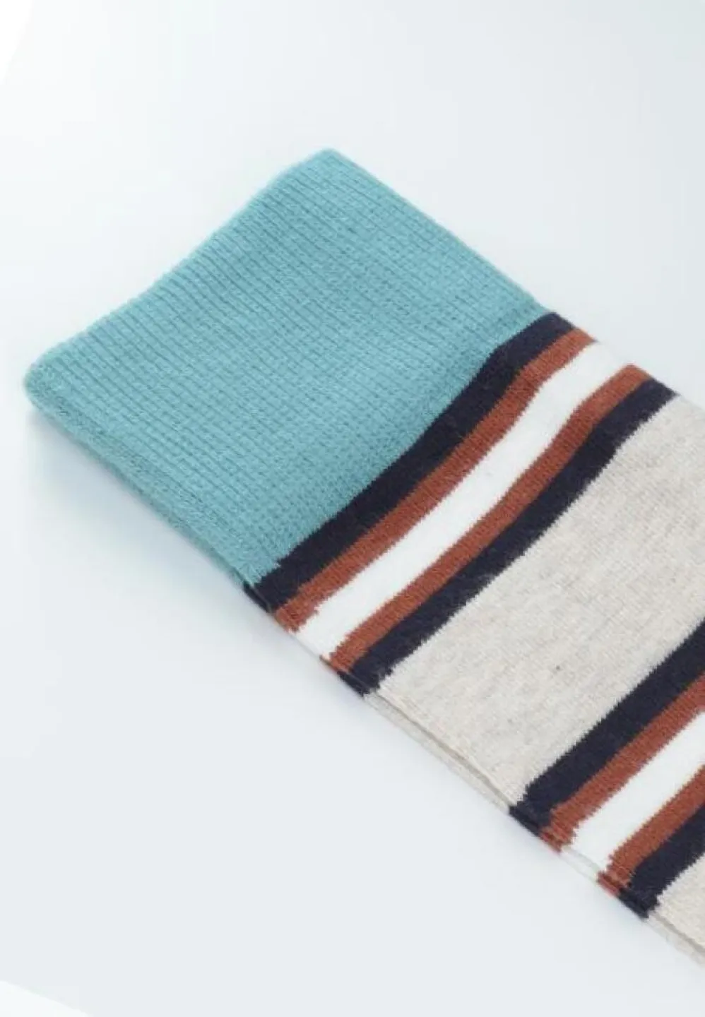 Șosete Bărbați din Bumbac Organic Fără Cusătura cu Dungi - 3