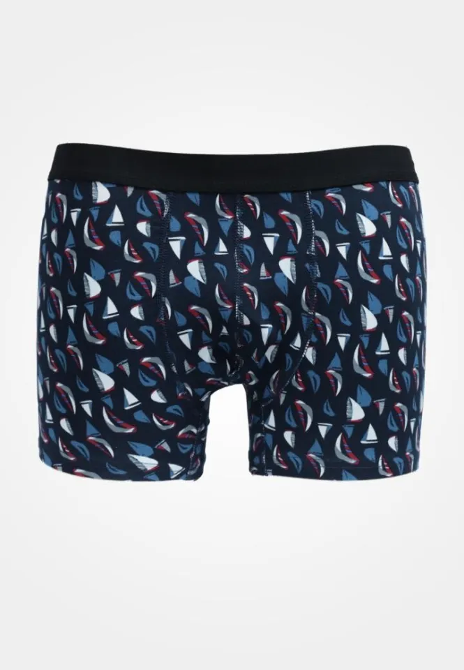 Boxeri Bărbați Bumbac, Bleumarin – Confort și Practici