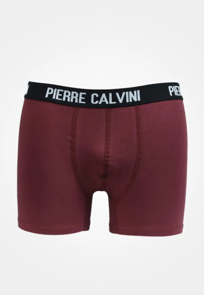 Boxeri Bărbați Bordo – Confort din Bumbac