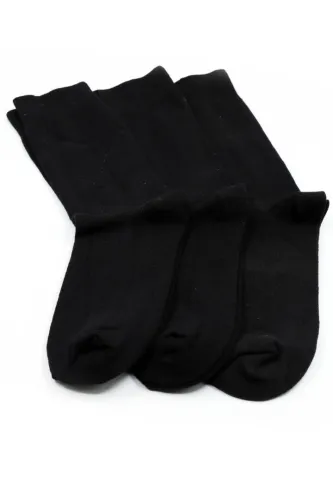 Șosete bărbat negre – Set 3 bucăți, confort zilnic