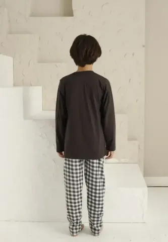 Pijama Băieți,Mânecă Lungă si Pantaloni Lungi,Happy Children's Day hover