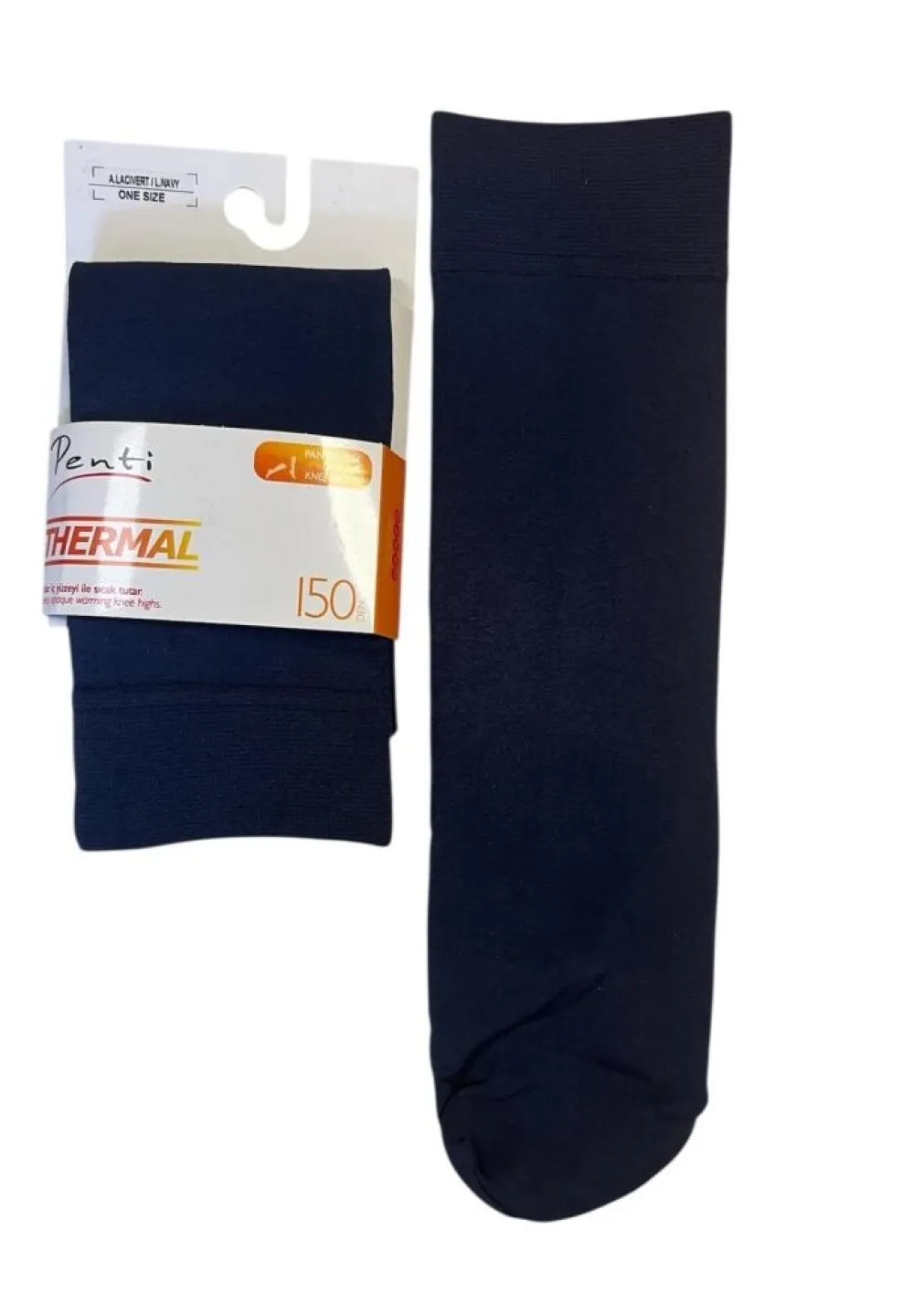 Șosete Penti Dama Thermal 150 Den – Bleumarin, Confort Termic - 1