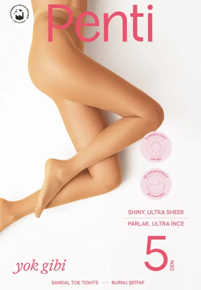 Dres Penti Yok Gibi 5 DEN – naturalețe și finețe absolută