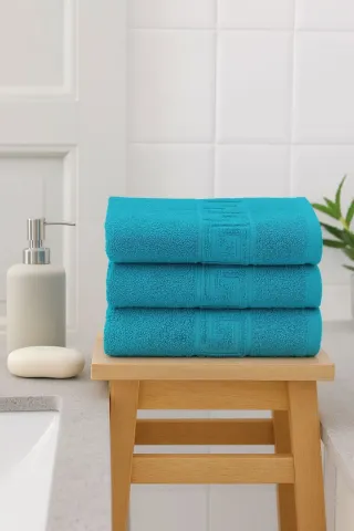 Set 3 prosoape bumbac Verde 50×90 cm 500 g