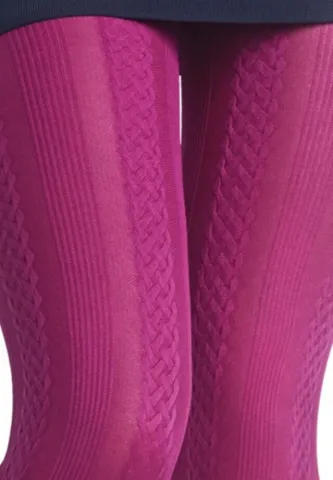 Dres damă Penti 60 DEN Gilda croșetat magenta hover