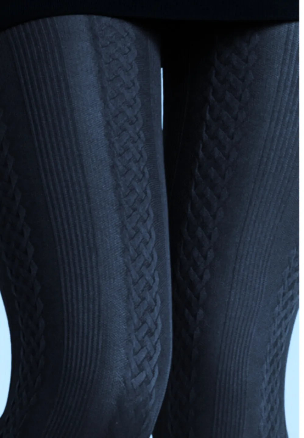 Dres damă Penti 60 DEN Gilda Bleumarin croșetat - 2